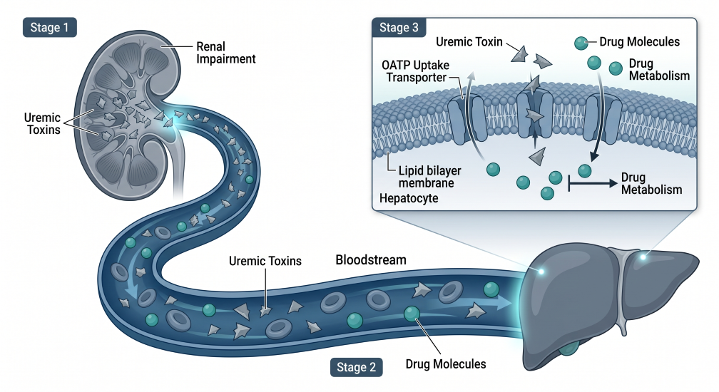 Hepatic-Renal Paradox